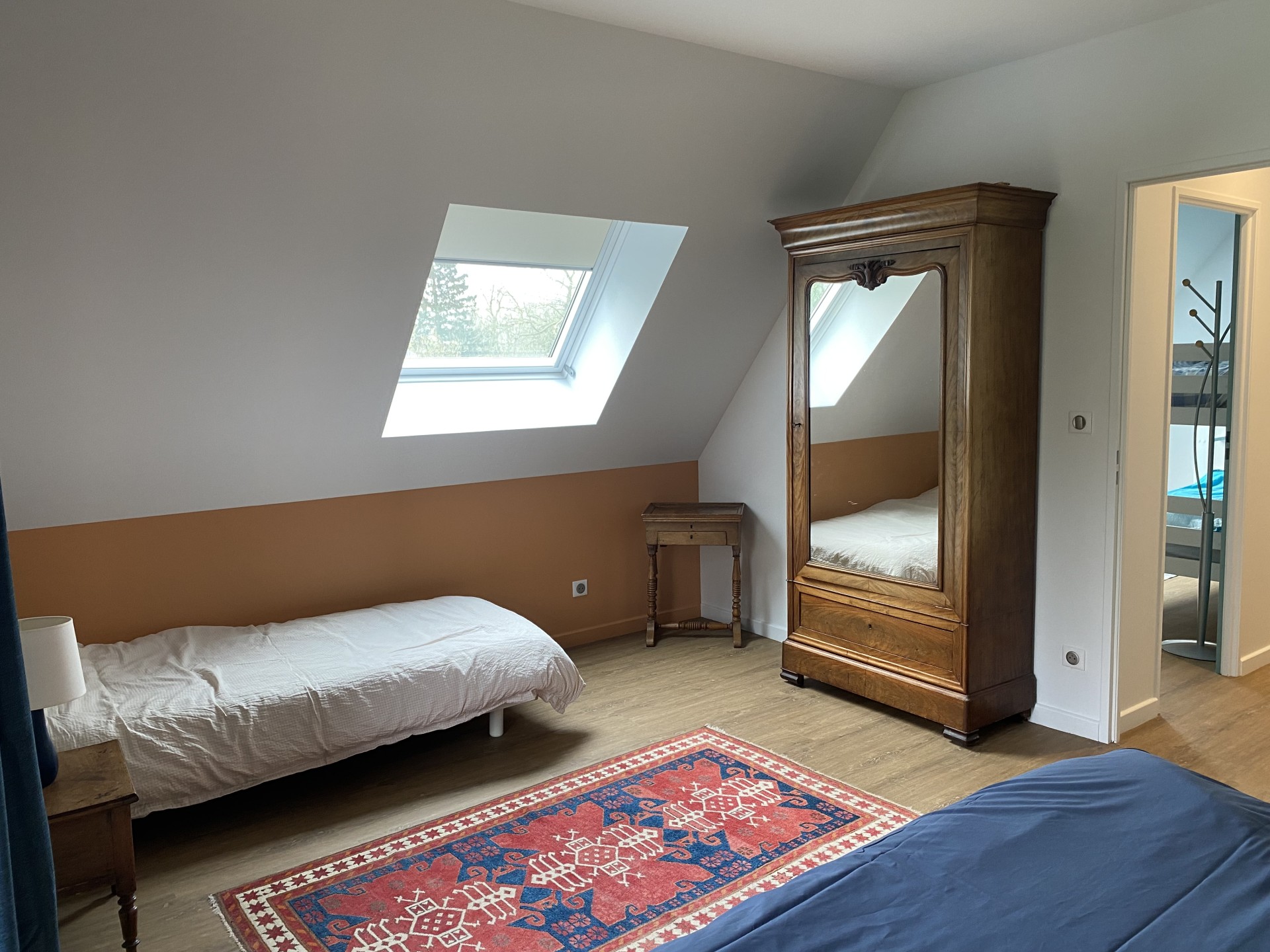 Chambre familiale à l'étage
