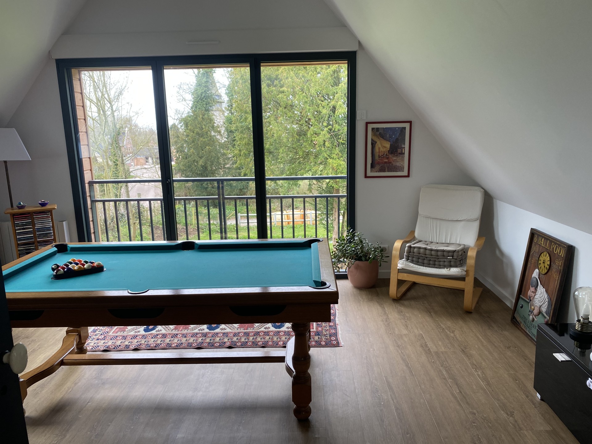 Salle détente de l'étage